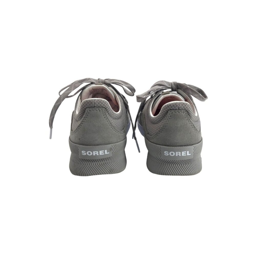 Sorel Shoes Womens 7 Out n About Plus Lace Sneakers Dove - Picture 5 of 8